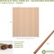 Ekena Millwork 94H x 3/8T Adjustable Wood Slat Wall Panel Kit w/ 1W Slats, Cherry contains 42 Slats SWW84X94X0375CH - alternate 2
